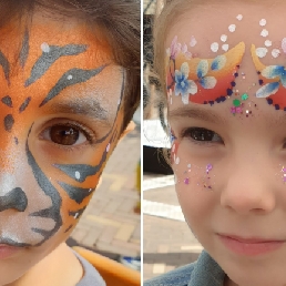 Face painting real-helena