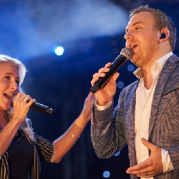 Singing group Epe  (NL) Dennis Wiltink & Femke Hengeveld