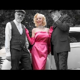 Zangeres Zaandam  (NL) Marilyn Monroe The Meet Monroe show