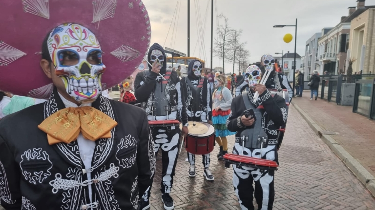 Skelettenbrigade Halloween parade