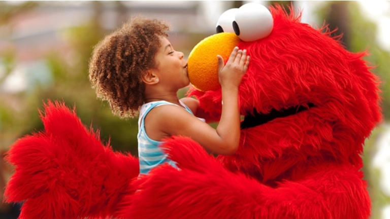 Meet & greet met Elmo