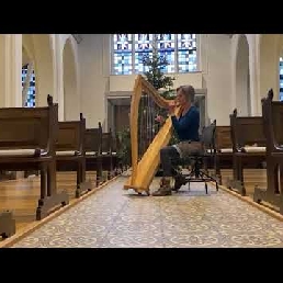 Yoga with live Harp