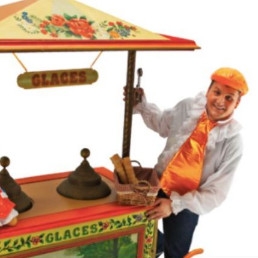 Food truck Monster  (NL) Orange Ice Cream Man