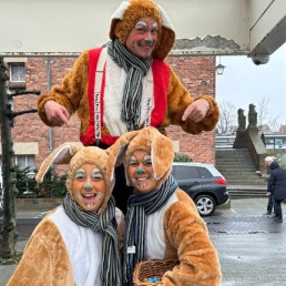 Character/Mascott Monster  (NL) The Crazy Easter Bunny Team