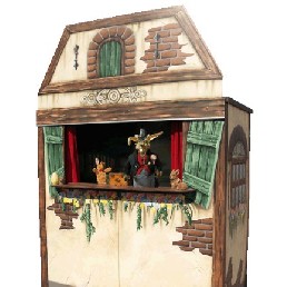 Kids show Monster  (NL) Puppet theatre with Pieter Paashaas