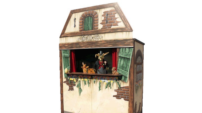 Puppet theatre with Pieter Paashaas