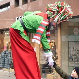 Giant Christmas Elf