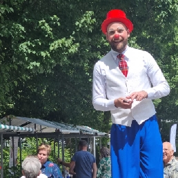 Animatie Nieuwegein  (NL) Clown op Stelten