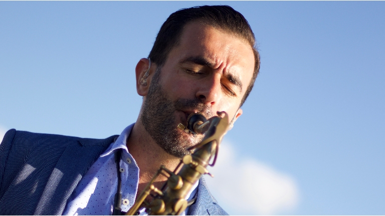 Saxophonist Rafael Pereira Lima