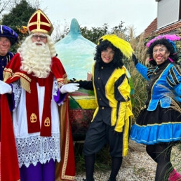 Character/Mascott Hillegom  (NL) Sinterklaas and his Pieten on a visit