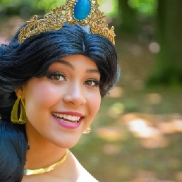 Evenement met prinses Jasmine