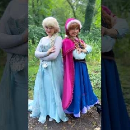 Enchanting event with Queen Elsa