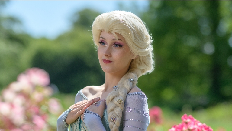 Enchanting event with Queen Elsa