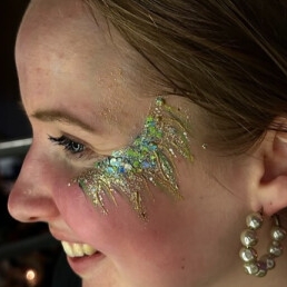 Christmas with glitter and face painting - Nienclub