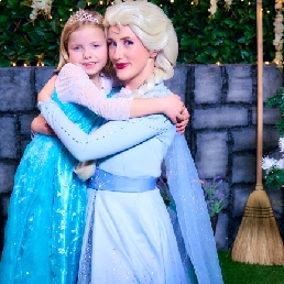 Character/Mascott Doetinchem  (NL) Prinses Elsa op bezoek