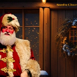 Christmas wish or greeting from the real Santa Claus