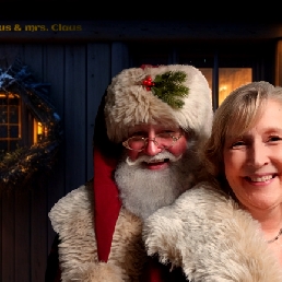 The real Santa & mrs. Claus