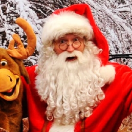 Karakter/Verkleed Berlicum  (Noord Brabant)(NL) Kerstman en Rudolf