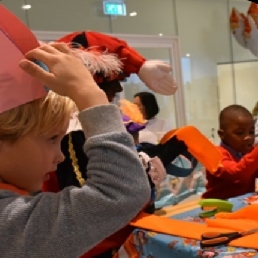 Kids show Berlicum  (Noord Brabant)(NL) CRAFT CORNER SINTERKLAAS