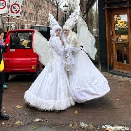 Animatie Den Haag  (NL) Ice Angel kerst engel