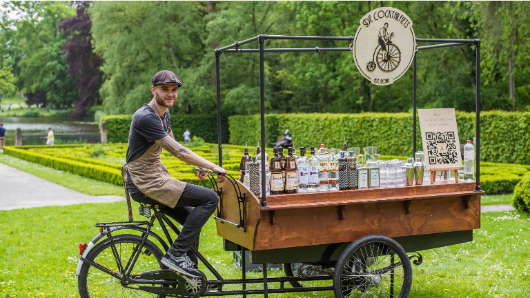 The Cocktail Bike on Location
