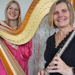 Muzikant overig Wuustwezel  (BE) Duo Cosmia Fluit & Harp