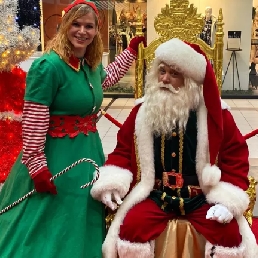 Character/Mascott Hoevelaken  (NL) Santa visit short