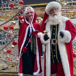 Character/Mascott Hoevelaken  (NL) Santa & elf visit long