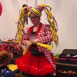 Ballon artiest Tilburg  (NL) Clown Essie