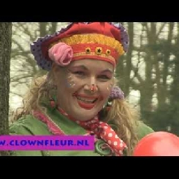 Fleurige Ballonnen Clown +schminkster(s)