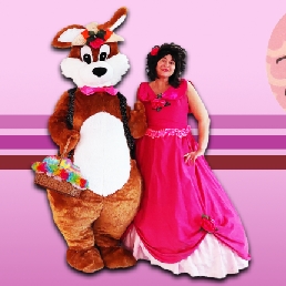 Character/Mascott Dongen  (NL) Easter Bunny & Spring Queen!