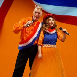 Zanger Dongen  (NL) Koningsdag festijn! Oranje boven!