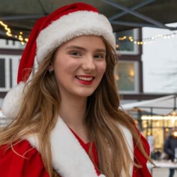Animatie Enschede  (NL) Kerst promotie dames op locatie