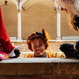 The real Sinterklaas & 2 Soot Sweepers