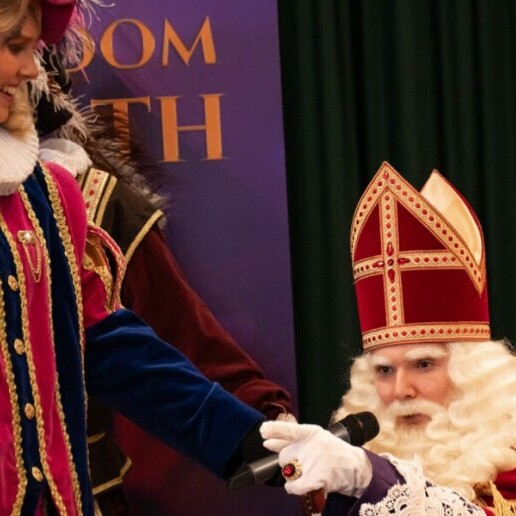 Mini Stoombooth Show met de Sint!