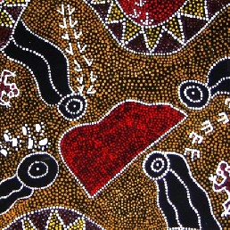 Aboriginal Art schilder workshop