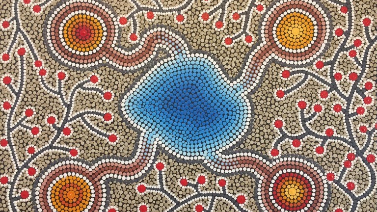 Aboriginal Art schilder workshop