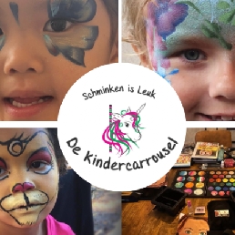 Make-up artist Voorthuizen  (NL) Face painting is fun The Children's Carousel