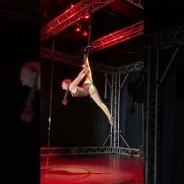 Aerial hoop - een vliegende circus show