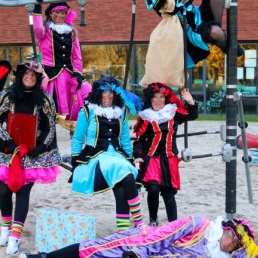 Roetveeg- Pieten met Sinterklaas