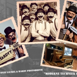 Laurel en Hardy -Foto's en Entertaiment