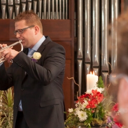 Trompettist Tilburg  (NL) Wedding trumpeter Willem-Jan