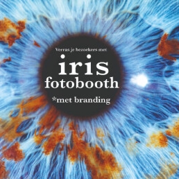 Irisfotobooth /Oogfoto met branding