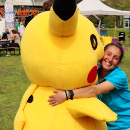 flashy Picathu - Picachu mascot