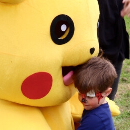 flashy Picathu - Picachu mascot