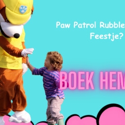 Paw Patrol mascot Rubble - walking act