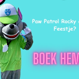 Paw Patrol mascot Rocky - walking act