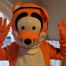 Mascotte Tijger/Tijgertje - loopact