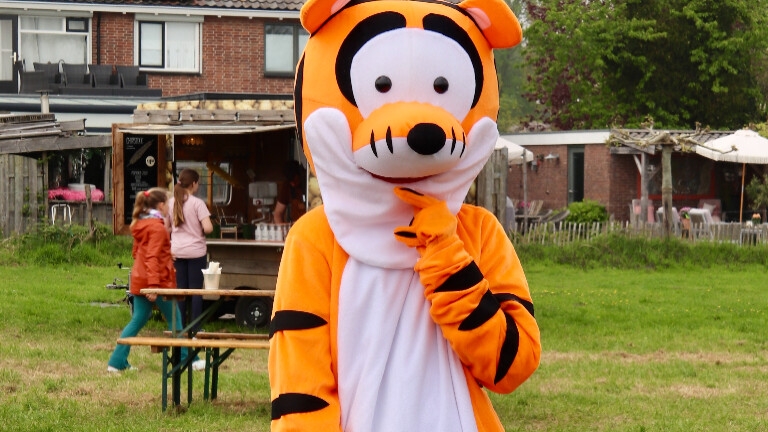 Mascotte Tijger/Tijgertje - loopact