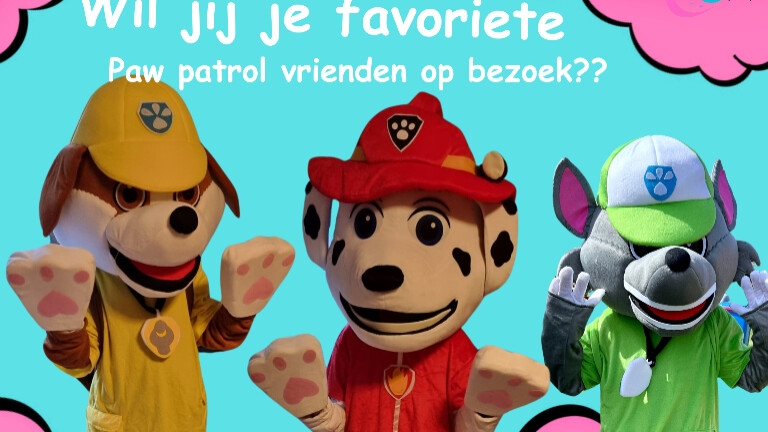 Paw Patrol - Rubble, Marshall & Rocky